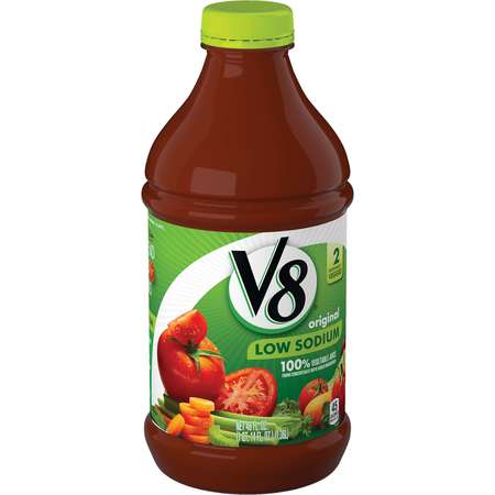V8 V8 Original Low Sodium Vegetable Juice 64 oz. Bottle, PK6 000020616